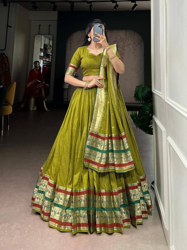 SHRAVANI Chanderi MND Traditional lehenga choli wholesale